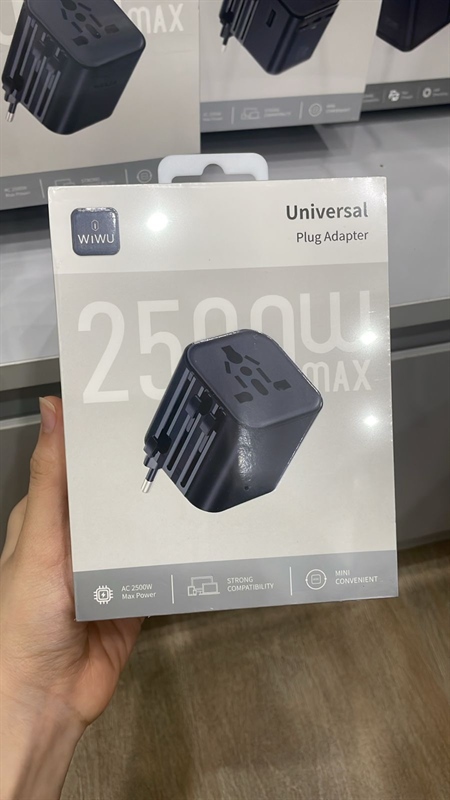 Củ sạc WIWU du lịch 2.500W WI-UA005