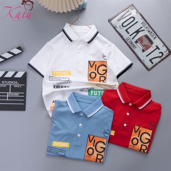 AT POLO IN FUTURE VIGOR VIỀN CỔ SIZE 10-20, RI 6