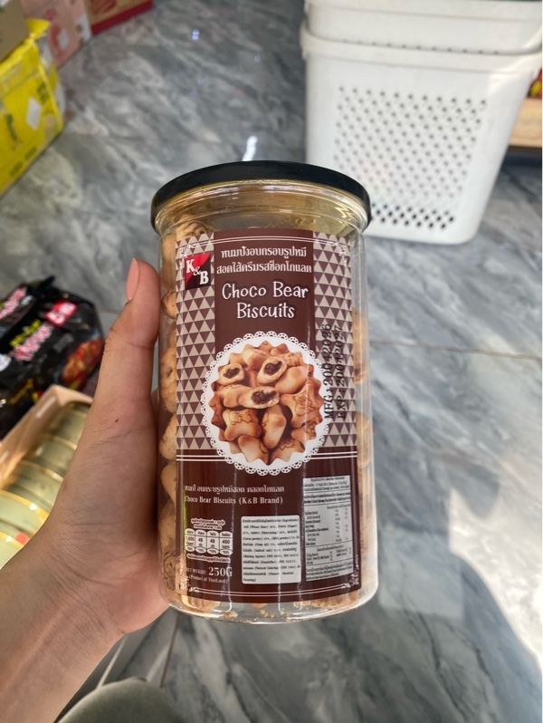 Bánh Gấu Thái Lan Nhân Socola