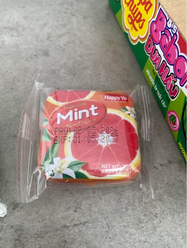 Kẹo ngậm mint chanh