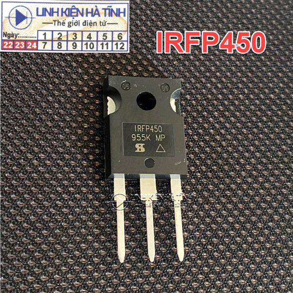 Mosfet IRFP450 IRFP450N IRFP450M chính hãng mới -AD17 Mosfet IRFP450 IRFP450N IRFP450M chính hãng mới -AD17