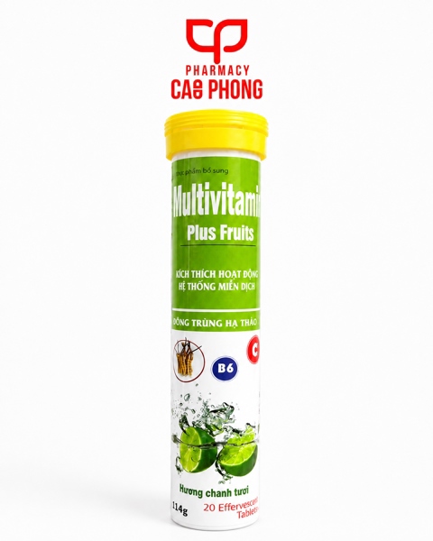 Thực phẩm bổ sung Multivitamin plus hương hoa quả