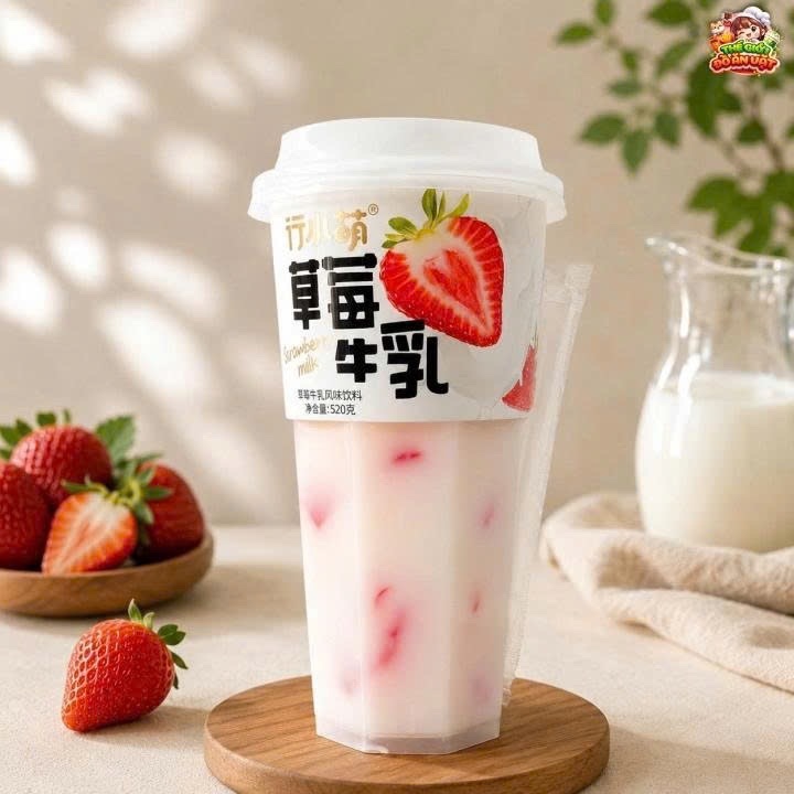 Đồ uống vị sữa dâu tây ( 18 hộp/thùng )