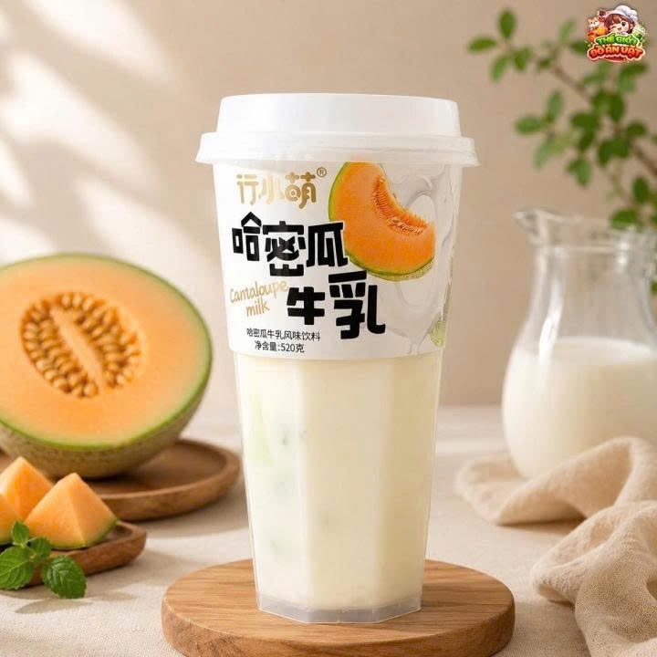 Đồ uống vị sữa dưa lưới vàng ( 18 hộp/thùng )