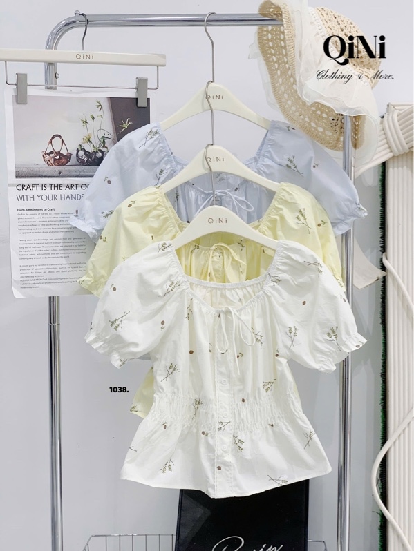 ÁO KIỂU HOA NHÍ
