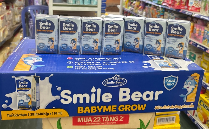 Sữa nước Smile Bear Grow 110ml