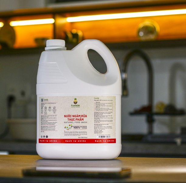 Fuwa3e Nước ngâm rửa thực phẩm (3.8L)