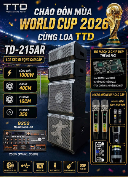 Loa bass 40 đôi aray