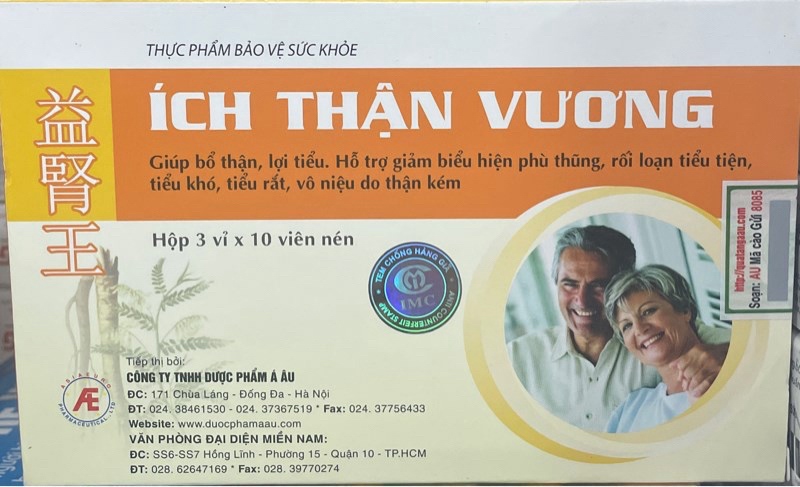 ÍCH THẬN VƯƠNG HỘP 30 VIÊN