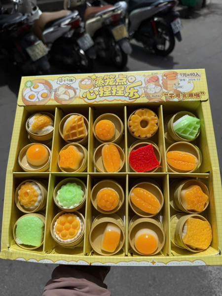 Squishy bánh bao mini