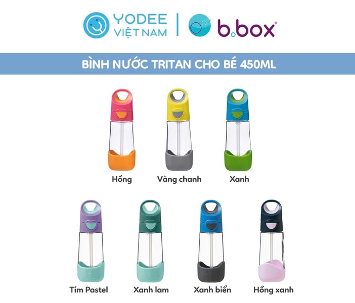 Bình nước Tritan B.box 450ml