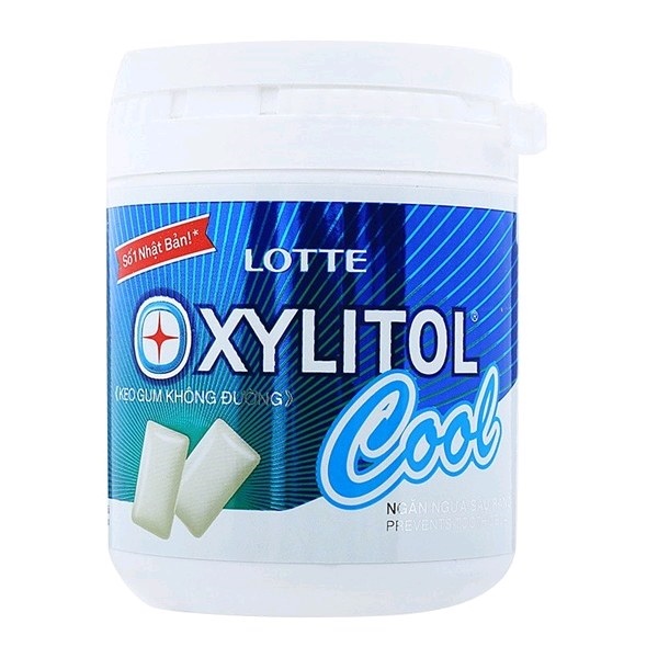 Kẹo gum Xylitol Cool Lotte 58g