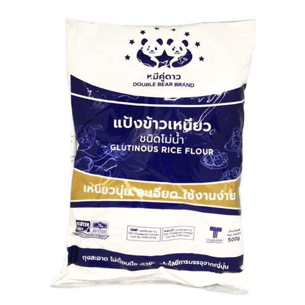 Bột nếp Thái Lan Double Bear 500g