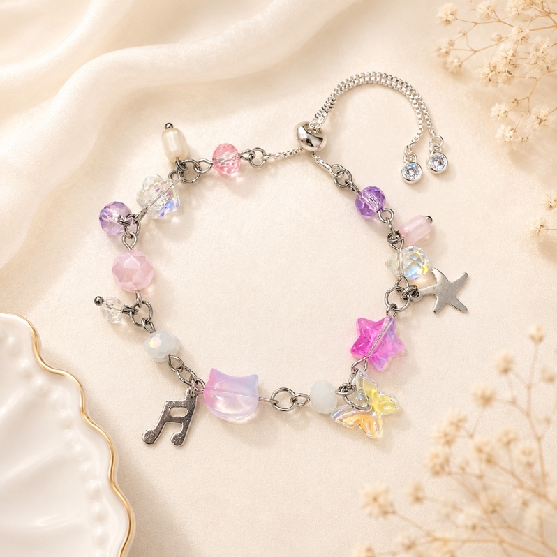 Vòng tay ALLIN Ruby Crystal Garden Collection