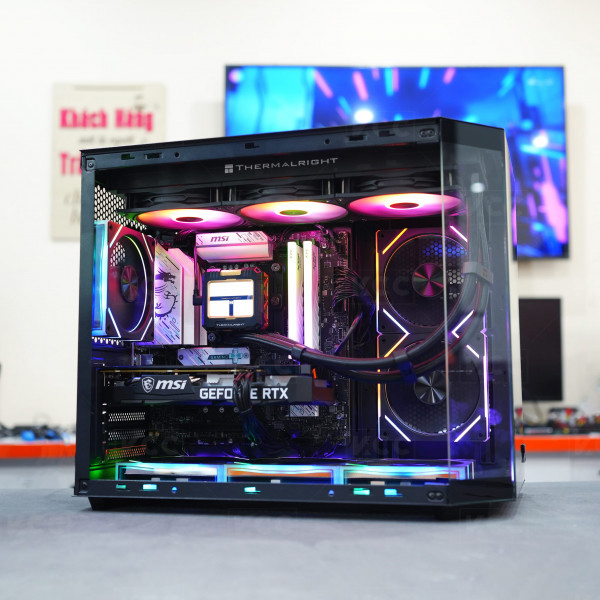 Máy tính Gaming - Đồ họa Core i5 12400F | B760M WIFI | Ram 16GB | SSD 256GB NVMe | RTX 3050 6GB [Khuyến mại: Tản nhiệt nước AIO + Chuột Gaming không dây Rapoo VT950S]