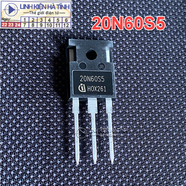 MOSFET 20N60S5 20N60 S5 20A 600V hàng mới loại tốt -AF21 MOSFET 20N60S5 20N60 S5 20A 600V hàng mới loại tốt -AF21