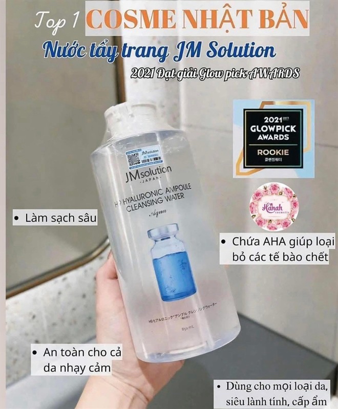 NƯỚC TẨY TRANG JMSOLUTION - 500ML