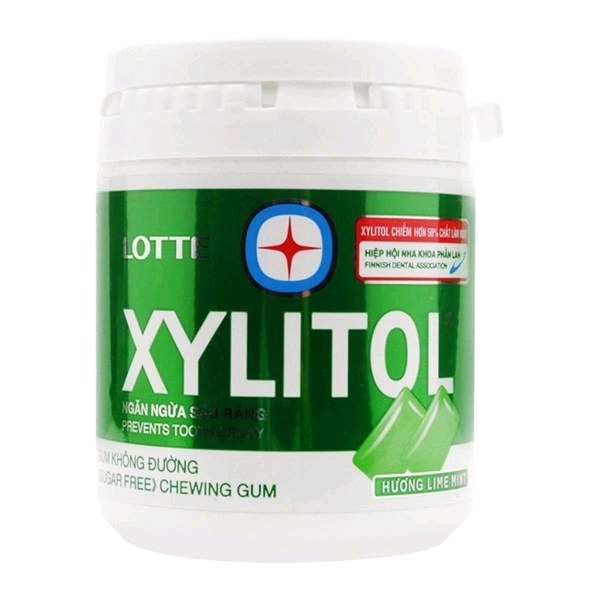 Kẹo cao su Xylitol Bạc Hà 145GR