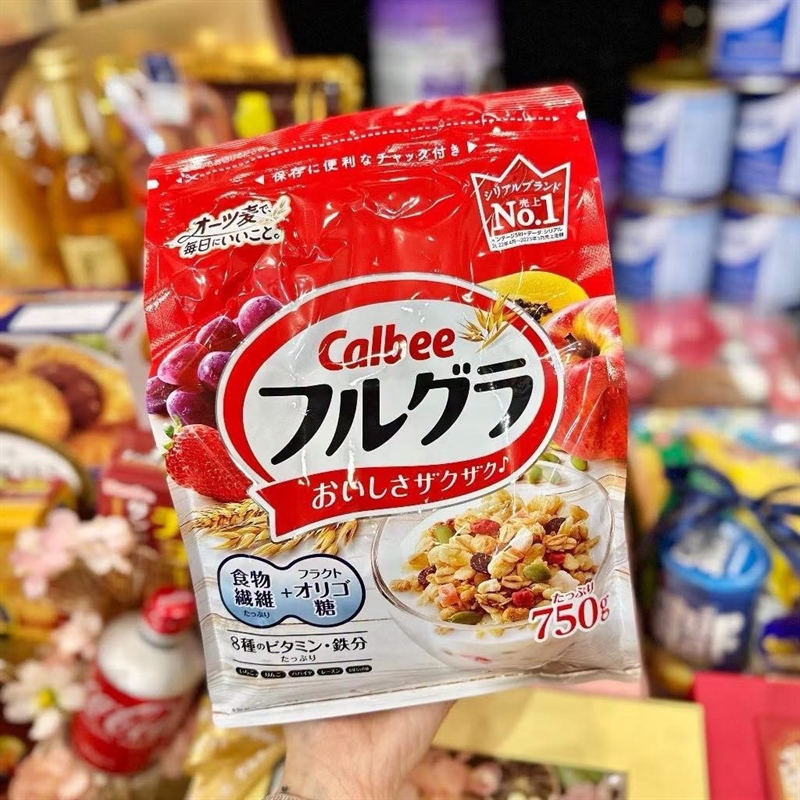 Ngũ cốc Calbee 750g vị tổng hợp
