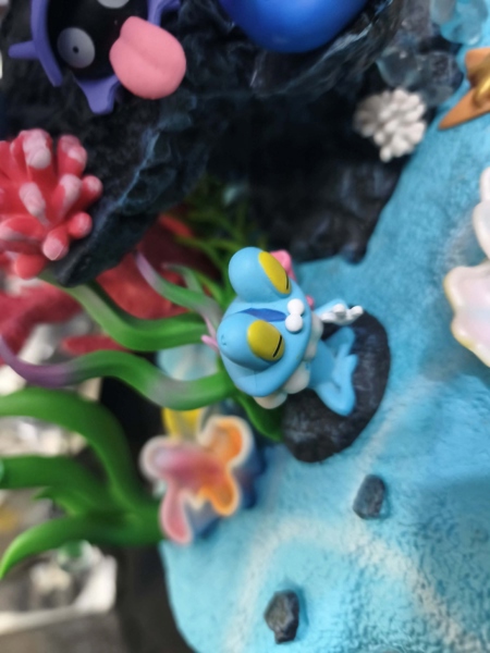 Mua bán (NOBOX FROAKIE GÃY TAY ĐÃ FIX) PVC POKEMON BLASTOISE BOOTLEG