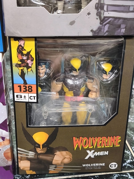MAFEX 138 WOLVERINE BROWN SUIT CT BOOTLEG