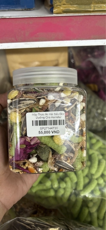 Hộp Thức Ăn Hải Sản Dinh Dưỡng Cho Hamster
