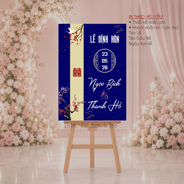 Basic 3mm - Bảng Cổng Welcome 60x80 IT1