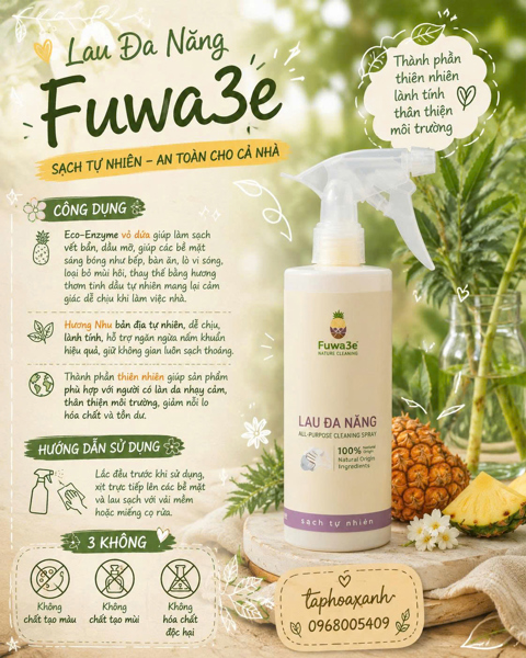 Fuwa3e Lau đa năng 500ml