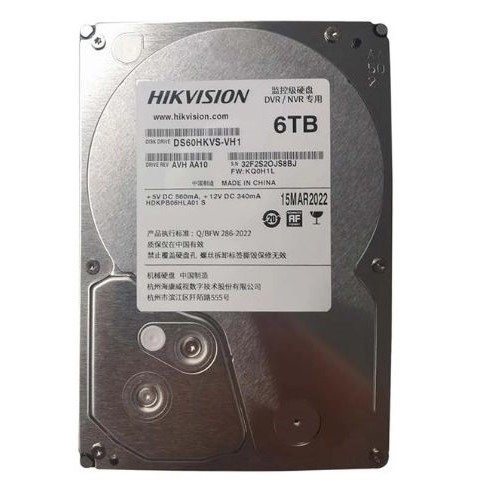 Ổ cứng Hikvision DS-60HKVS-VX1 6TB chuyên dụng (3.5 inch)