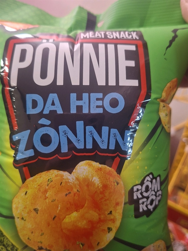 Snack Ponnie da heo rong biển