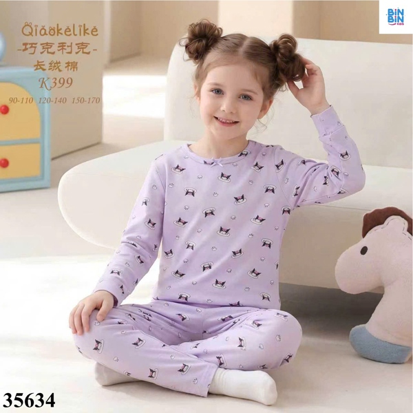 35634-Bộ Qke TD Kuromi Tím Đám Mây Trắng