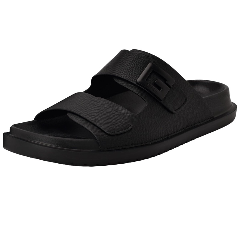 Dép Guess Vugon Branded Black 002