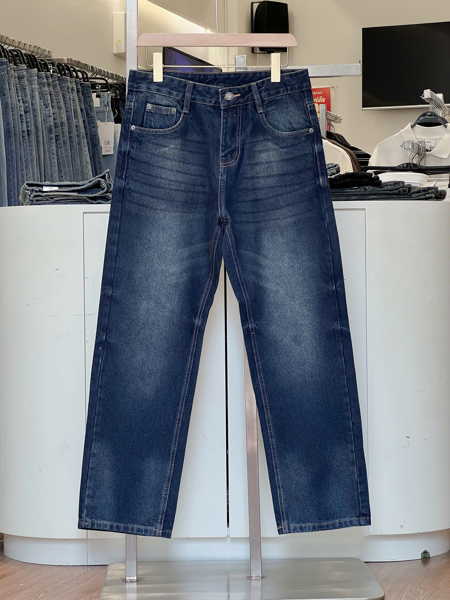 Quần Jean dài Suông (Baggy) Xanh đậm 1290