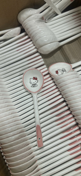 Bộ Chén Sứ Hello Kitty