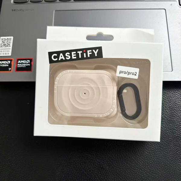 Case Airpod Su Trơn Nude + Móc -4