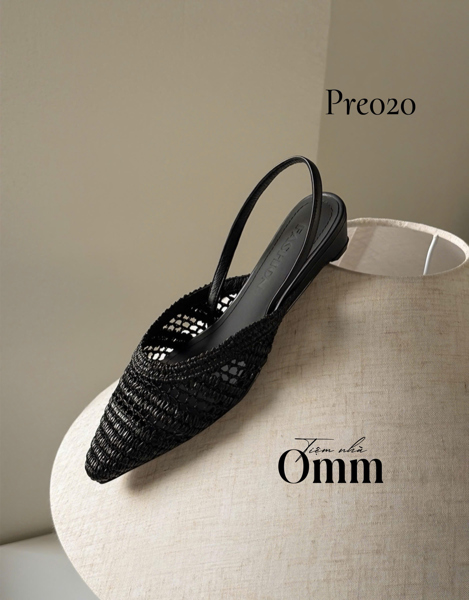 Pre020 Hàng đặt trước Giày slingback 2,5cm DSQC