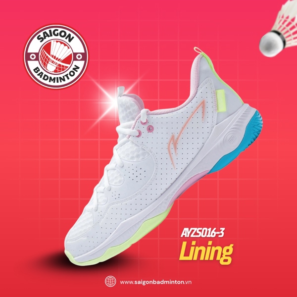 Giày Cầu Lông Lining AYZS016-3