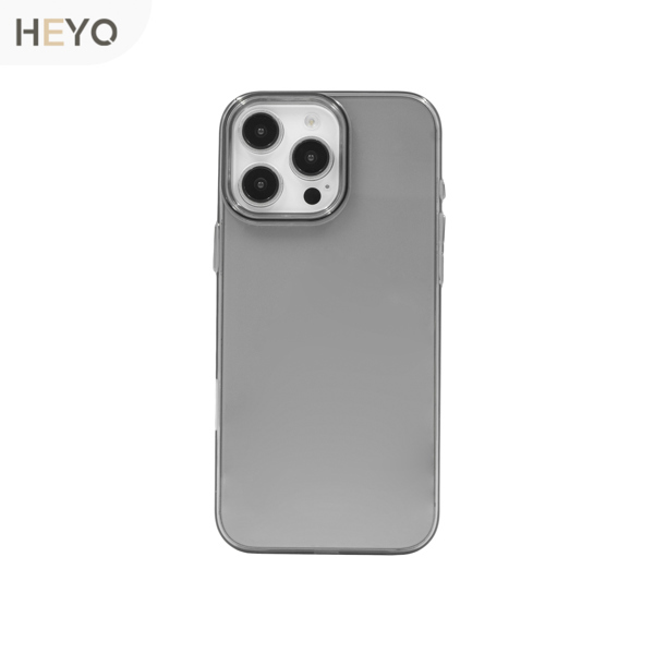 Ốp lưng Mica trong suốt| IP 13→16 Pro Max (Xám)