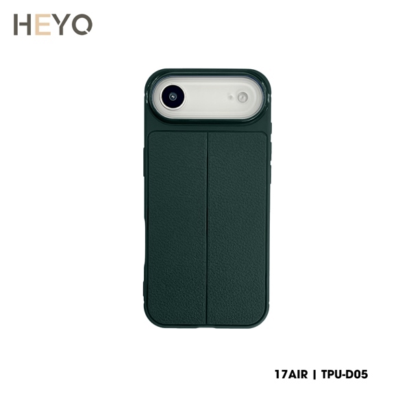 Ốp lưng TPU Da khoét camera | IP 17 Series (Xanh lá)