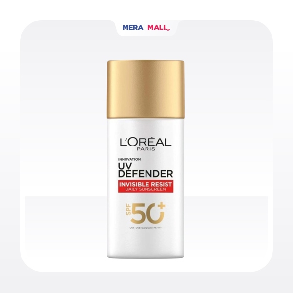 [ Hàng Công Ty ] Kem Chống Nắng Loreal Invisible Fluid Vạch Đỏ - Mẫu Mới Hộp Giấy