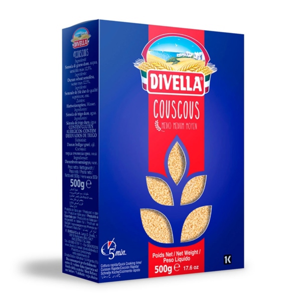 HẠT COUSCOUS DIVELLA 500GR