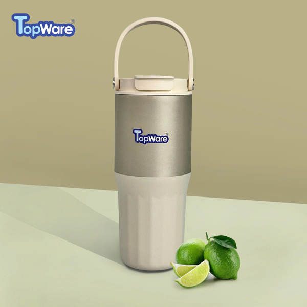 BÌNH NƯỚC TOPWARE COOL PACK (CPC-750WS - Màu trắng bạc)