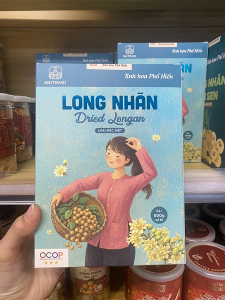 MAI TRANG龍眼乾460g Mai Trang long nhãn sấy hộp 460g tịnh