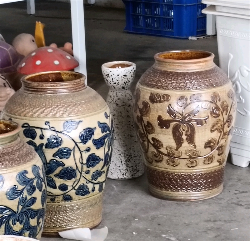 BÌNH CHOÉ VẼ HOA DÂY