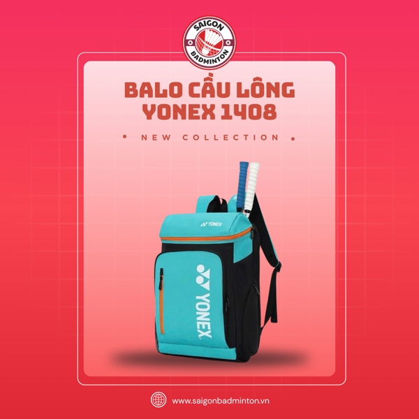 Balo Cầu Lông Yonex 1408 - Xanh Ngọc