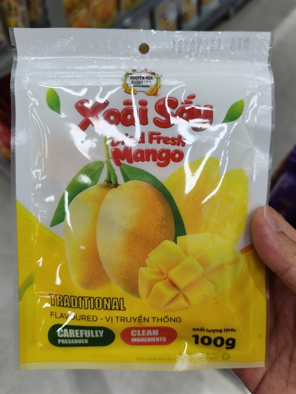 Xoài Sấy Dẻo Nguyên Nga KH 100g