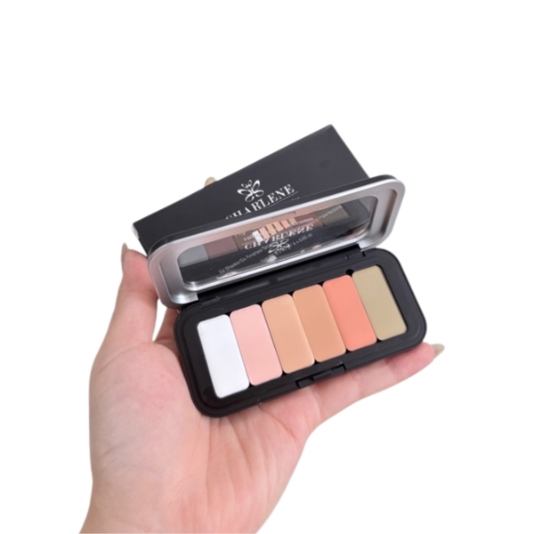 CHARLENE Bảng Triệt Sắc Highlight And Concealer 6 Ô