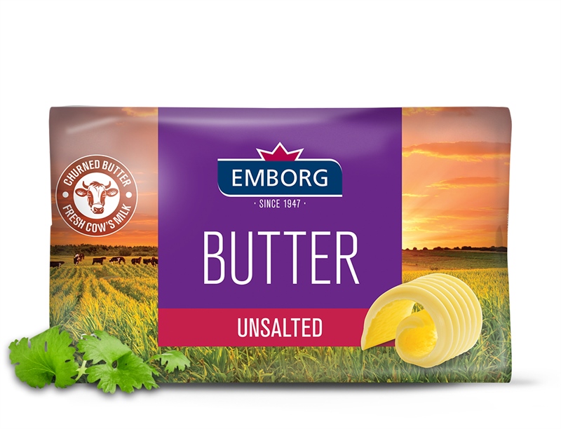 Bơ lạt Emborg – Unsalted Butter 200g