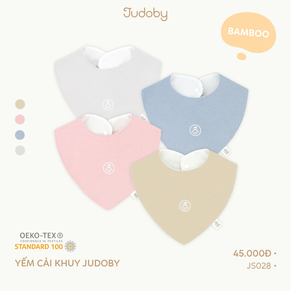Yếm tam giác cài khuy Judoby JS028