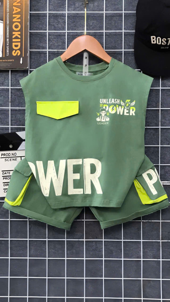 Bộ TT cotton SN POWER (6-10)